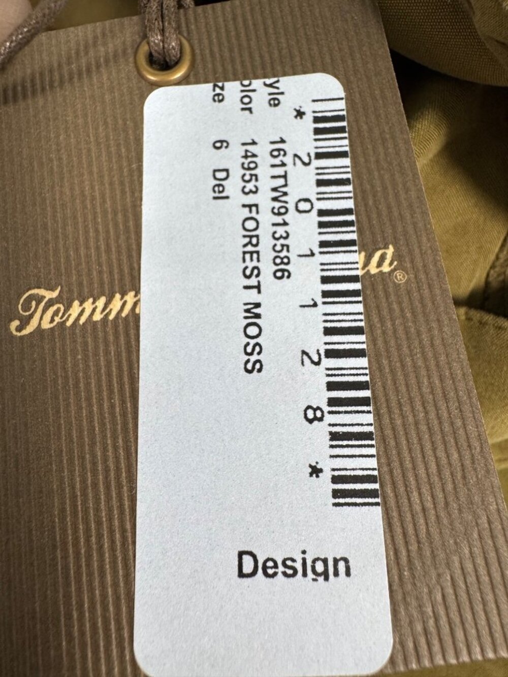 Tommy Bahama “Store Sample” Sansabar Midi Skirt 6 Forest Moss Button Front Belt - Picture 6 of 10